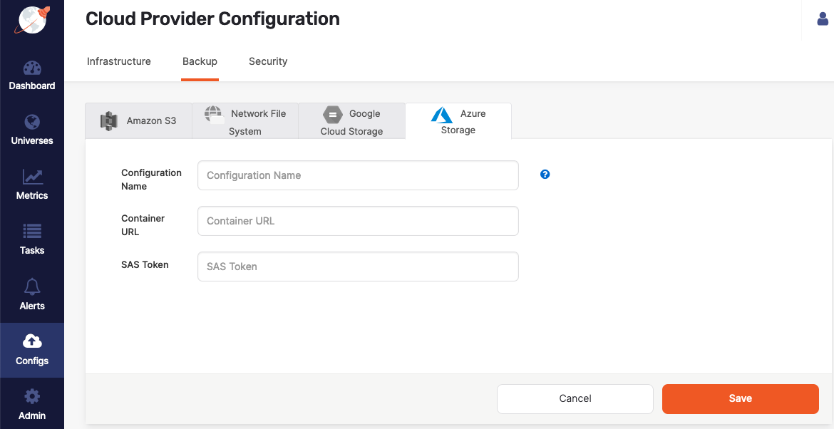 Azure Configuration Azure Configuration